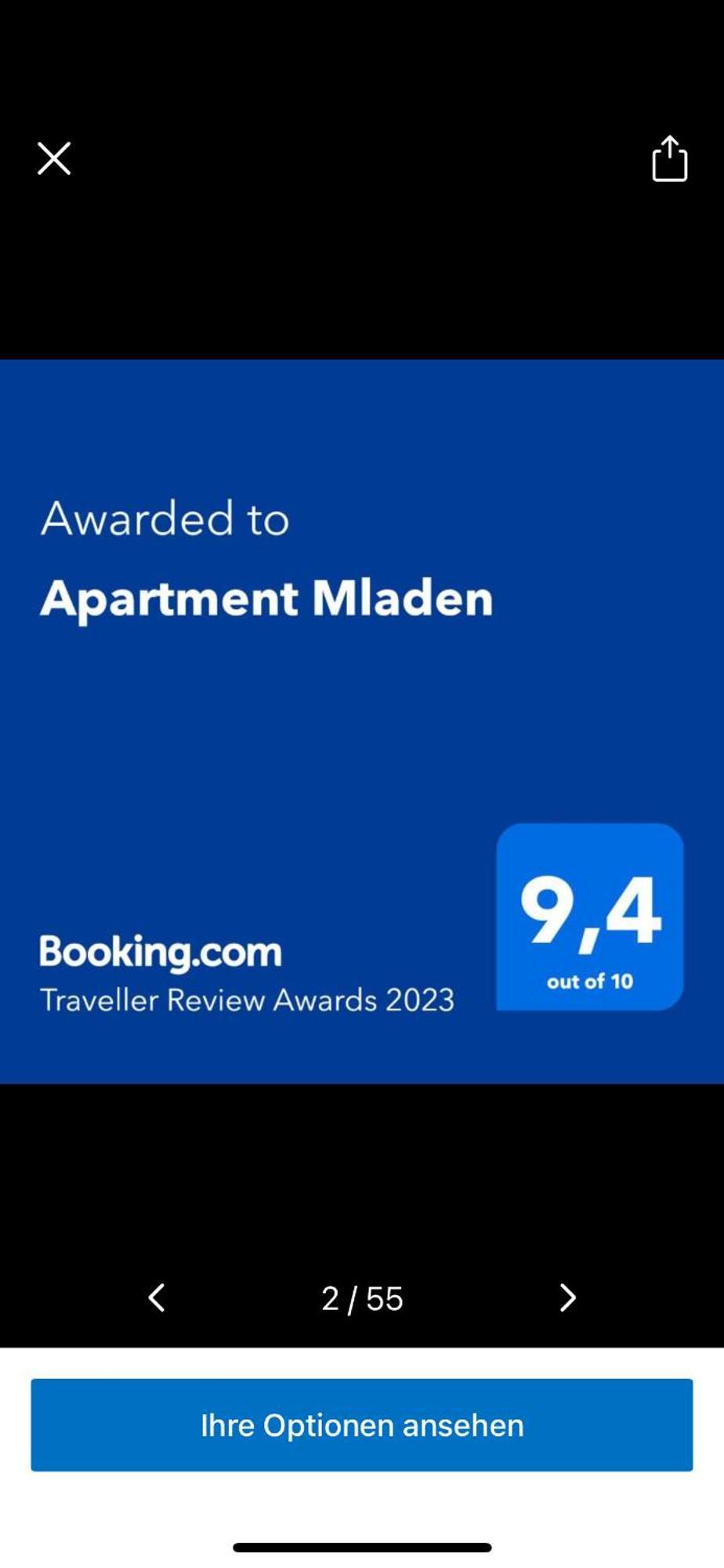 Apartment Mladen 比奥格勒·纳·莫鲁 外观 照片
